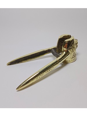 Elden Eve Bakır Pirinç Döküm Ceviz Kıracağı Kuruyemiş Pensesi