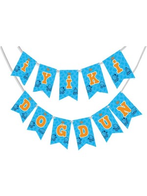 Kidspartim Kral Şakir Temalı Uzar Yazı Banner