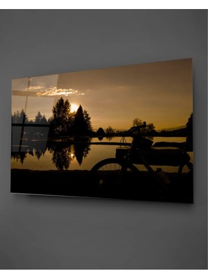 Taulart Karahayıt Manzarası Yatay Cam Tablo