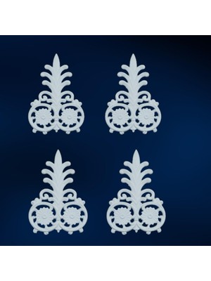 Decogold Boyanabilir Saray Tavan Motif 4 Adet 14*21 cm GBM-B18-4