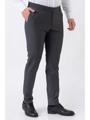 White Stone Montpellier P2311 Slim Fit Kumaş Pantolon K.gri