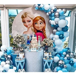 Eğlence Marketi Elsa Frozen Konsept Balon Zinciri 100 Adet