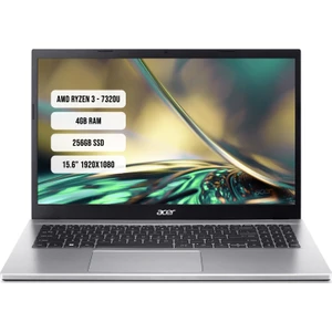 Aspire 3 A315-24 Amd Ryzen 3 7320U 4GB 256GB SSD Freedos 15.6" FHD Taşınabilir Bilgisayar NX.KDEEY.004