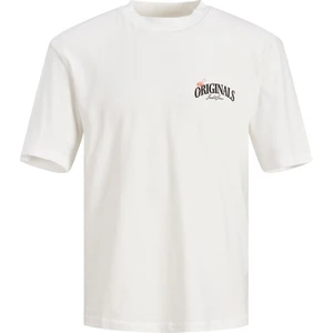 Jack & Jones Jorpalma Dry Tee Ss Crew Neck Beyaz Erkek T-Shirt 12234293-Brigh