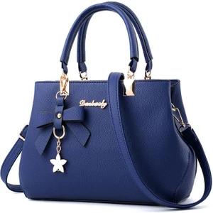 Kadın Çantası 2023 Yeni Kore Versiyonu Gelgit Yay Kadın Çantası Taşınabilir Omuzdan Askili Çanta Askılı Çanta Moda Trendi Kadın Çantası (Yurt Dışından)