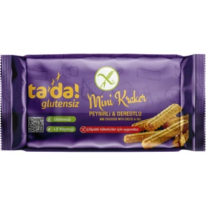 Glutensiz Peynirli Dereotlu Mini Kraker 85 gr
