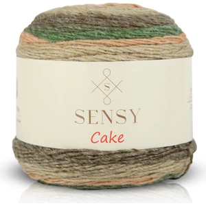 Premium Cake El Örgü Ipi Şal Bluz Aksesuar Ipi Ebruli Ip