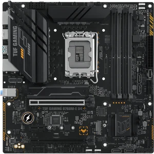 Tuf Gamıng B760M-E D4 Intel B760 Lga1700 DDR4 5333 Dp Hdmı 2X M2 Usb3.2 Aura Rgb 2.5Gbit Lan Matx (Tuf Gamıng B760M-E D4) Anakart