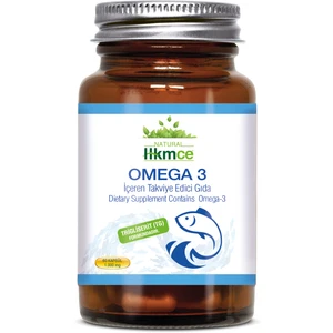 Hekimce Omega 3 - 60 Kapsül 1000 Mg - Natural Hekimce