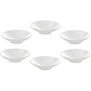 Morocco 6'lı Sade Çukur Tabak 19CM