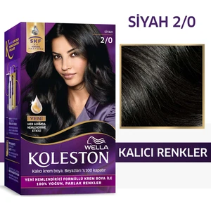 Koleston Kit Saç Boyası 2/0 Siyah