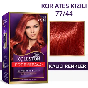 Koleston Kit Saç Boyası 99 ml – Kor Ateşi Kızılı, Amonyaklı, Yoğun Pigmentli ve Uzun Süre Kalıcı Renk