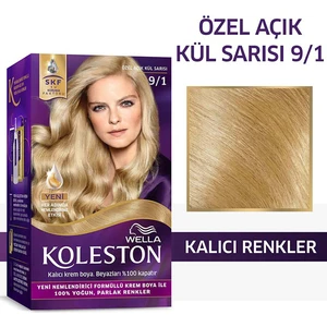 Koleston Kit Saç Boyası 9/1 Özel Açık Kül Sarısı