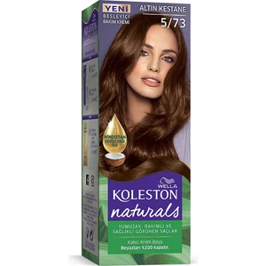 Wella Koleston Naturals 5/73 Altın Kestane