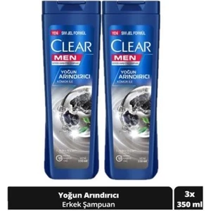 Men Kepeğe Karşı Etkili Şampuan Yoğun Arındırıcı Kömür 350 ml x 2 Adet