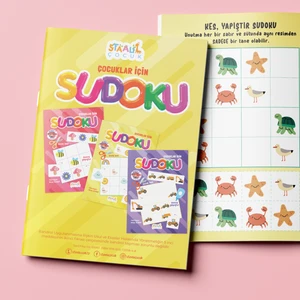 Çocuklar Için Sudoku - Seviye 2 (4-5 Yaş)