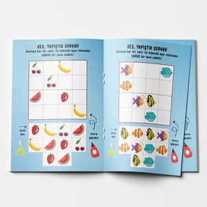 Çocuklar Için Sudoku - Seviye 3 (5-6 Yaş)