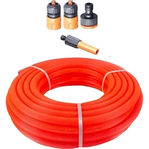 1/2" Premium Bahçe Sulama Araba Yıkama Hortum Seti