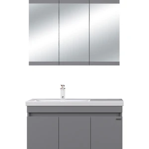 Pierre Cardin Winter 100CM Antrasit Banyo Dolabı
