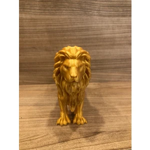 Gold Dekoratif Aslan Biblo