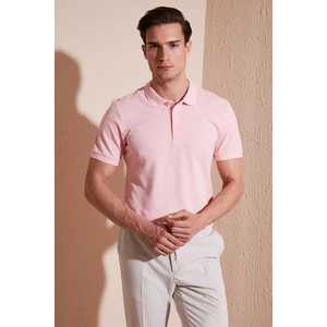 Pamuk Düğmeli Regular Fit Polo T Shirt Erkek Polo T Shirt 5902127