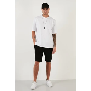 Pamuklu Oversize Bisiklet Yaka Basic T Shirt Erkek T Shirt 5902365