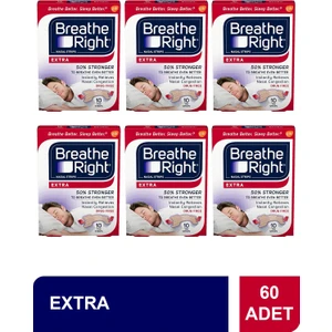 Breathe Right Extra Burun Bandı 60 Adet