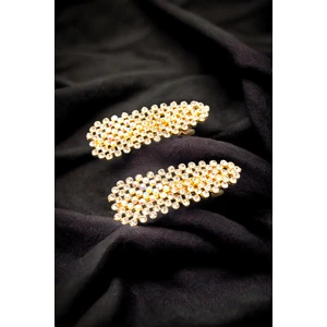 Yeni Trend 2 Adet Zirkon Taşlı Toka