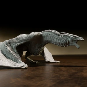 Turansoy Craft Syrax Ejderha House Of Dragon Game Of Thrones Figür (17 cm Genişlik)