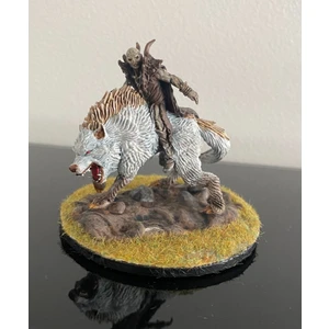 Turansoy Craft Warg'ın Üstündeki Ork Yüzüklerin Efendisi Lotr Boyalı Figür 15 cm