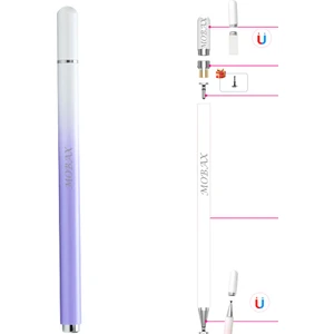 Dokunmatik Tablet Telefon Kalemi +1 Yedek Uç Renk Geçişli Passive Stylus Bilgisayar Kalem