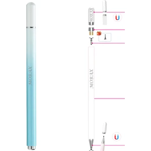 Dokunmatik Tablet Telefon Kalemi +1 Yedek Uç Renk Geçişli Passive Stylus Bilgisayar Kalem