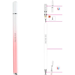 Dokunmatik Tablet Telefon Kalemi +1 Yedek Uç Renk Geçişli Passive Stylus Bilgisayar Kalem
