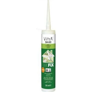 Vitra Sm 610 Hızlı Kuruyan Şeffaf Silikon