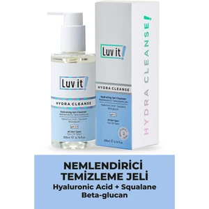Luv it! Nemlendirme Etkili Yüz Temizleme Jeli (Kuru-Normal Ciltler) 200 ml