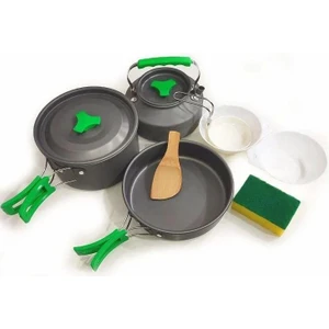 3'lü Kamp Tencere Seti