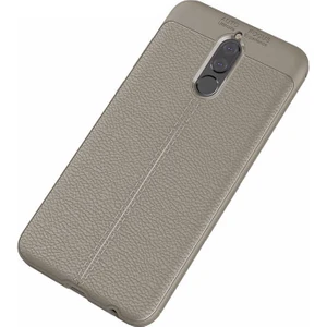Heptek İletişim Huawei Mate 10 Lite Kılıf Deri Görünümlü Renk Atmayan Dayanaklı Silikon Kapak (Niss)