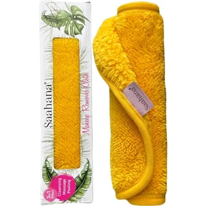 Tekrar Kullanılabilir Makyaj,Yüz,Cilt ve Maske Temizleyici Havlu/Mikrofiber Temizleme Mendili Hardal