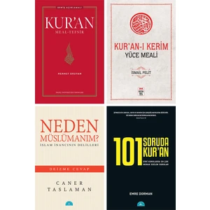 Kur'an Meal-Tefsir & Kur'an'ı Kerim Yüce Meali & Neden Müslümanım & 101 Soruda Kur'an
