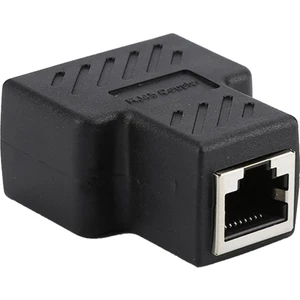 Splitter Adaptörü 1 Ila 2 Çift Kadın Port Cat 5 / Kedi 6 Ethernet Dönüştürücü (Yurt Dışından)