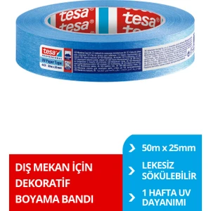 Dış Mekan Maskeleme Bandı, 50M:25MM