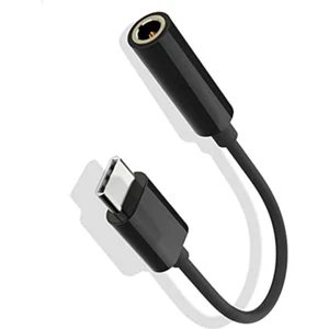 Type-C Kulaklık Dönüştürücü 3.5 mm Jack Girişli Ses Adaptörü  Tüm Type-C Telefon ile Uyumlu