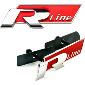 R Line Metal Ön Panjur Logosu