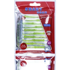 Shaky Worm - #green Glitter