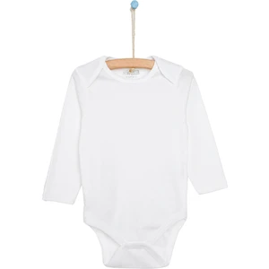 HelloBaby Beyaz Uzun Kol Body Unisex