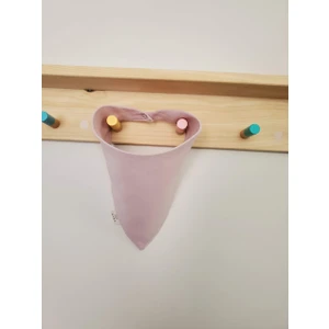 Organik Pamuk Müslin Fular Önlük-Pembe