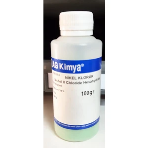 Zag Kimya Nikel Klorür Hekzahidrat %99 Chem Pure - 100 gr