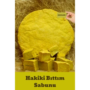 1 Kğ Hakiki Siirt Bıttım Sabunu Saf  El Yapımı Doğal Saç Dökülme-Kepekk için