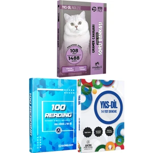 YKS-Dil İngilizce Gramer Canavarı + Akın Dil 100 Reading + Akın YKS-Dil 14 Ydt Deneme