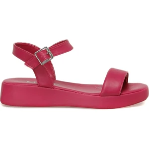 Miss F DS23021 3fx Pembe Kadın Dolgu Topuk Sandalet